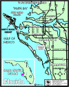 Manatee County bradenton florida and Anna Maria Island florida Map