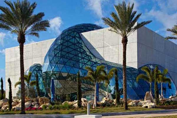 exterior of dali museum