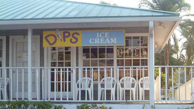 Dips Icream on Anna Maria Island