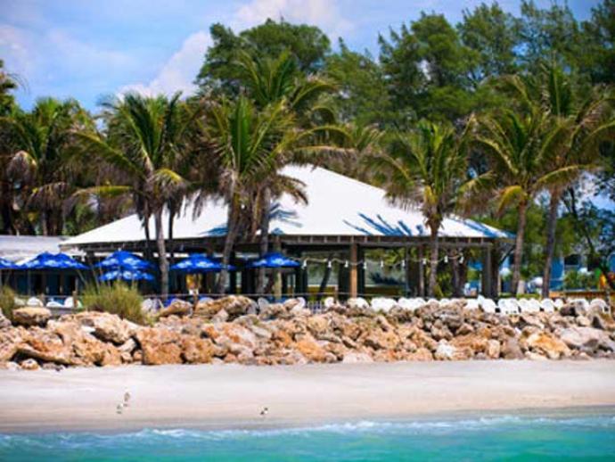 View of BeachHouse Restaurant from the beach