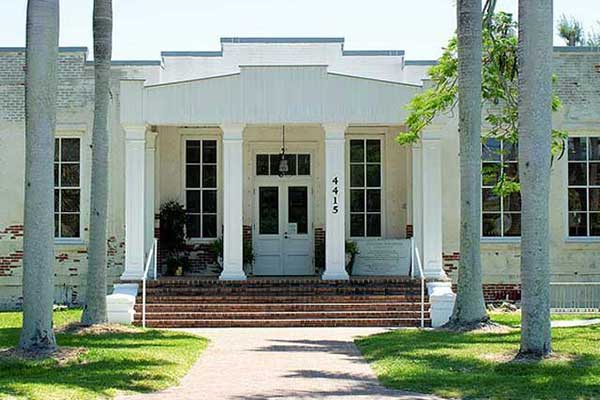 entrance of the florida maritime museum