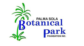 palma sola botanical gardens logo