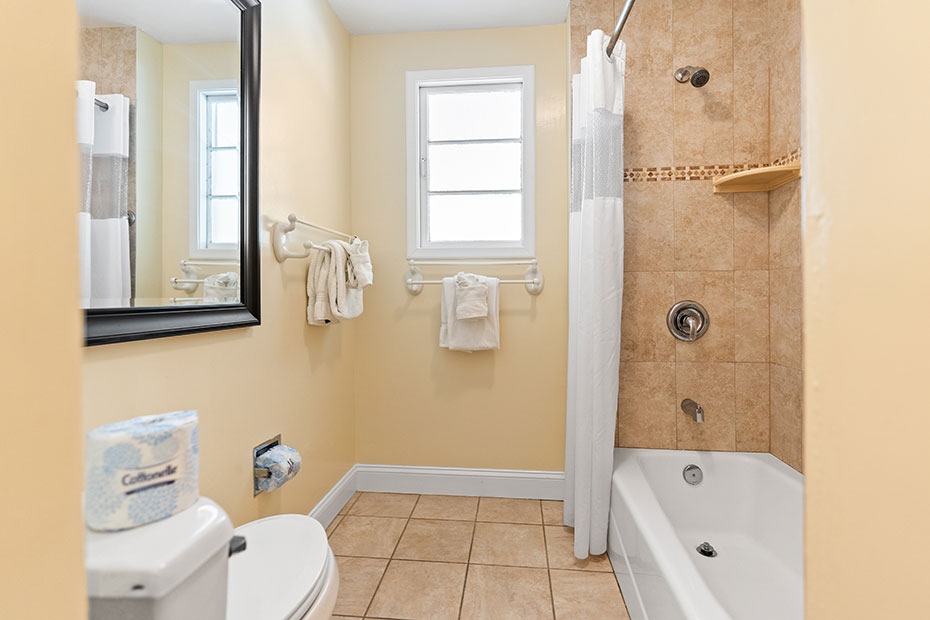 Bathroom at Apartments 22 and 23 - Beachside Cottages at Tropical Breeze Club