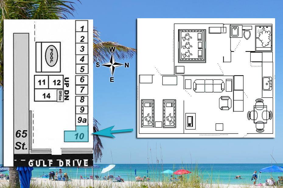 Apartment #10 - Two Bedroom Apartment-layout