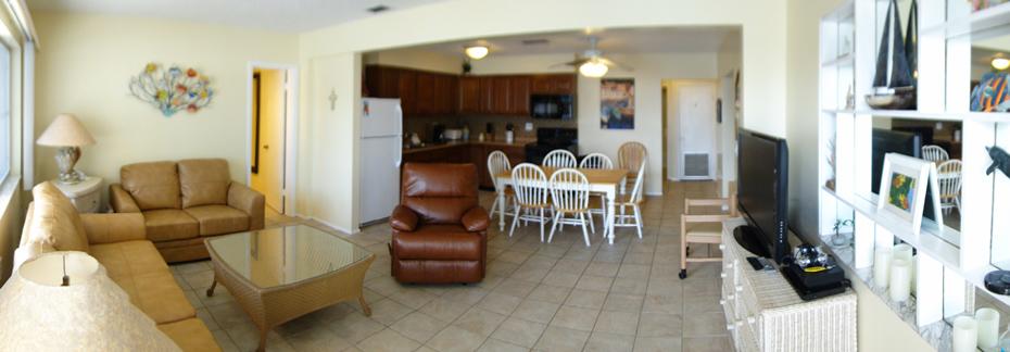 Room #14 - Gulf View, 2 Bedroom, 2 Bath Large Apartment ADA compliant