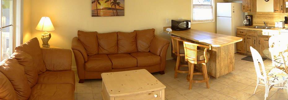 Rooms 11 and 12 - Deluxe Beach Front One Bedroom Apartment- interior