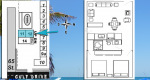 Deluxe Beach Front One Bedroom Apartments-WSBR-layout