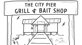 the city pier logo